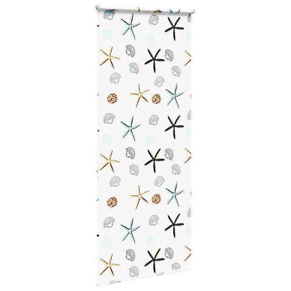 vidaXL Rullgardin f&ouml;r dusch 110x240 cm tyg bredd 106 cm