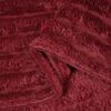 vidaXL Kastfilt Bordeaux R&ouml;d 240 x 220 cm Fleece