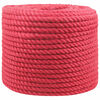 vidaXL Juterep 10 mm R&ouml;d 100% Tossa jute