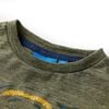 T-shirt med långa ärmar för barn khaki melange 92