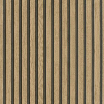 Noordwand Tapet Botanica Wooden Slats brun och ek