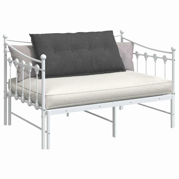 vidaXL Ryggkudde M&ouml;rkgr&aring; 100 x 50 cm Kordread tyg