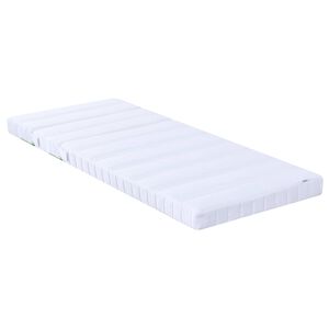 vidaXL Utvecklingsbar Skummadrass 80 x 200 cm Vit