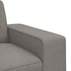 vidaXL Soffa 180cm 2 pcs Taupe Metall