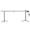 vidaXL Automatisk grill med motor rostfritt st&aring;l 207x45x81 cm