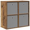 vidaXL Sideboard med l&aring;da Gammalt tr&auml; 68,5 x 32 x 67 cm