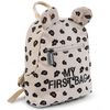 CHILDHOME Barnryggs&auml;ck My First Bag canvas leopard