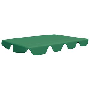 vidaXL Reservtak f&ouml;r hammock gr&ouml;n 188/168x145/110 cm