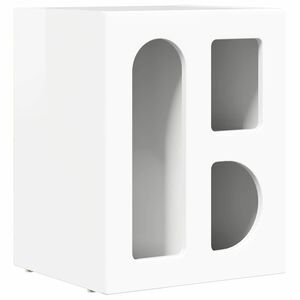 vidaXL S&auml;ngbord H&ouml;gblanka vita 40 x 35 x 50 cm Konstruerat tr&auml;