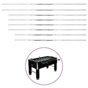 vidaXL St&auml;nger f&ouml;r fotbollsbord 8 st 15,9 mm