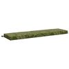 vidaXL B&auml;nk kudde SOEST 100% Polyester Bladdesign 160 x 40 x 8 cm