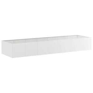vidaXL Planteringsk&auml;rl 280x80x40 cm rostfritt st&aring;l