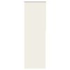 vidaXL Rullgardin m&ouml;rkl&auml;ggning naturvit 70x230 cm tyg bredd 65,7 cm