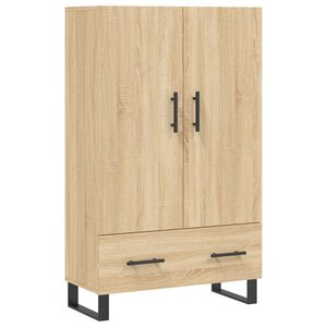 vidaXL H&ouml;gsk&aring;p sonoma-ek 69,5x31x115 cm konstruerat tr&auml;