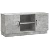 vidaXL TV-sk&aring;p 102 x 34,5 x 47 cm Betonggr&aring; Konstruerat tr&auml;