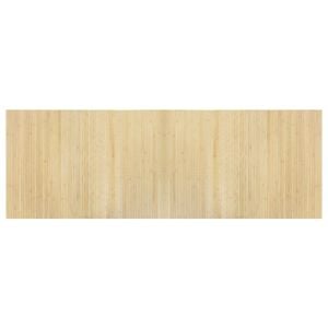 vidaXL Matta rektangulär ljus naturlig 70x200 cm bambu