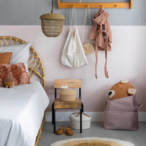 KidsDepot Stolar Original mangotr&auml; svart 2 st