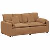 vidaXL Modulsoffa med dynor beige
