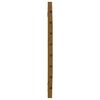 vidaXL V&auml;ggmonterad huvudgavel honungsbrun 106x3x63 cm massiv furu