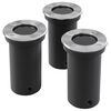 Markbelysning rund 3-pack