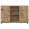 vidaXL Sideboard Artisan Ek 88,5 x 30,5 x 55,5 cm Konstruerat tr&auml;