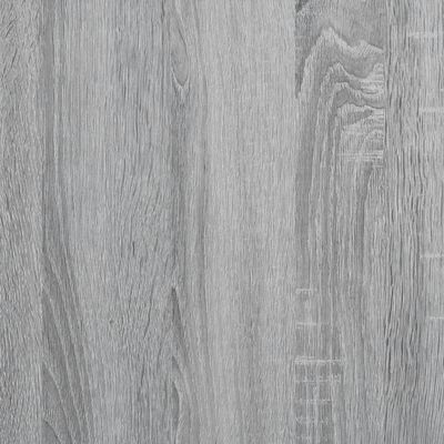 vidaXL Tvättställsskåp grå sonoma 60x33x60 cm konstruerat trä