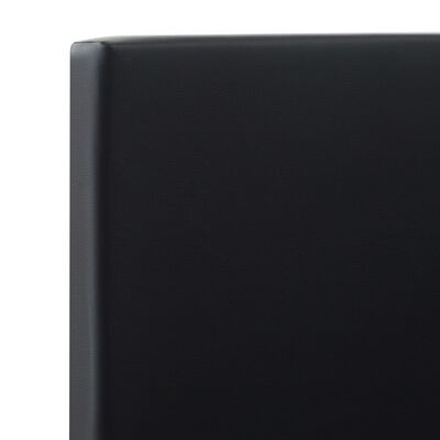 vidaXL Sängram med lådor svart konstläder 180x200 cm