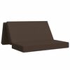 vidaXL F&auml;llbar Soffbed 120 x 67 x 45 cm Taupe