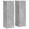 vidaXL V&auml;xtst&auml;ll 2 st betonggr&aring; 25x25x80 cm konstruerat tr&auml;