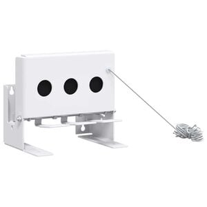 vidaXL 3-håls skidskytte fallmål med återställningssnöre