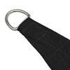 vidaXL Solsegel oxfordtyg trapets 3/4x3 m svart