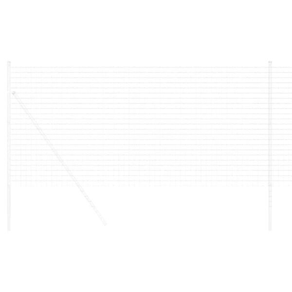 vidaXL Eurog&auml;rdsel 1,2 x 10 m PVC-belagt j&auml;rn