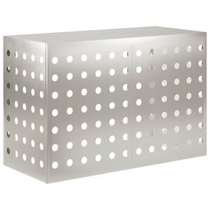 vidaXL T&auml;ckning f&ouml;r Luftkonditionering Silver 90 x 40 x 60 cm