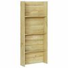 vidaXL V&auml;xthyllor Brun 50 x 15 x 117 cm Impregnerat furu