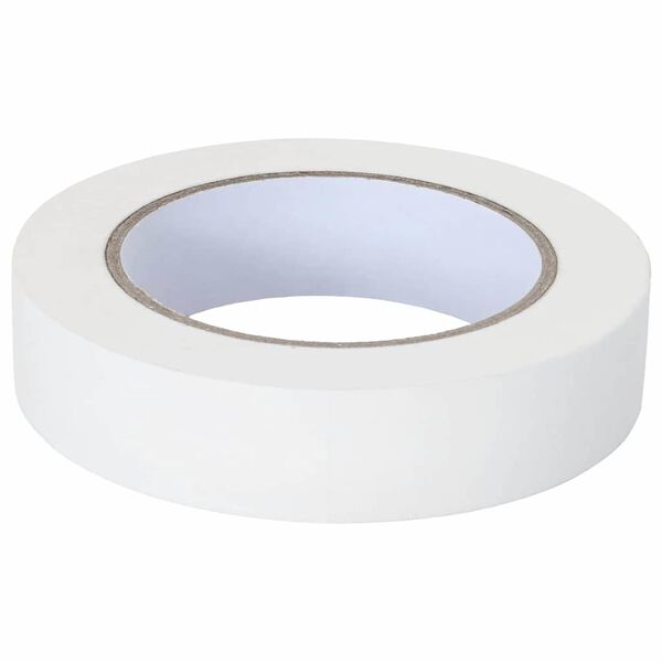 vidaXL M&aring;lartape 12 pcs Vit 25mm x 50m Papper