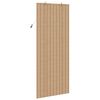 vidaXL Rullgardin med gardiner Natur 90 x 220 cm Bambu