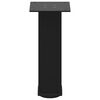 vidaXL Soffbordsben 4 st svarta 42-44 cm st&aring;l