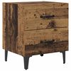 vidaXL S&auml;ngsk&aring;p Gammalt tr&auml; 40 x 35 x 47,5 cm Konstruerat tr&auml;
