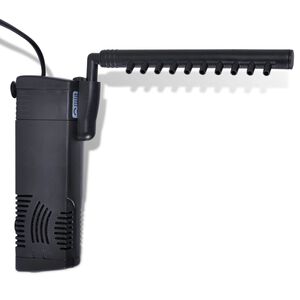 vidaXL Filterpump f&ouml;r akvarier med aktivt kol 300 L/tim.