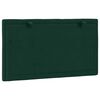 vidaXL Headboard Cushion "Hanko" Dark Green 90 cm Velvet