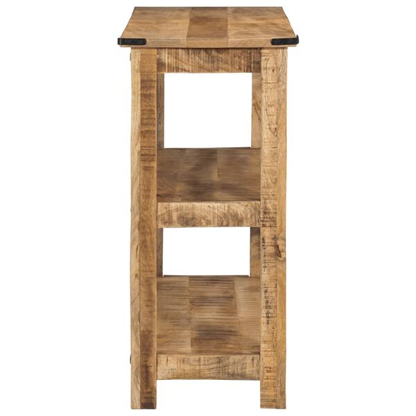 vidaXL Konsolbord 100x35x75 cm massivt mangoträ