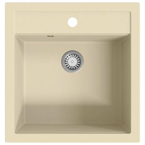 vidaXL Diskho granit enkel beige