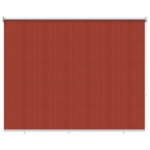 vidaXL Utomhus Rullgardin 90% UV Block Terrakotta 120 x 140 cm HDPE