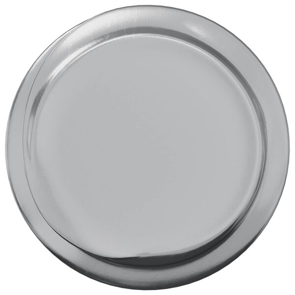 vidaXL G&auml;ngade st&auml;nger 2 pcs Silver M6 x 120 mm Metall