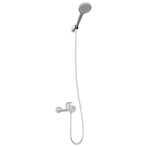 vidaXL Duschhuvud Set Krom G 1/2 tum