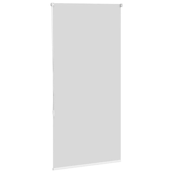 vidaXL Rullgardin m&ouml;rkl&auml;ggningsvit 75x175 cm tyg bredd 70,7 cm