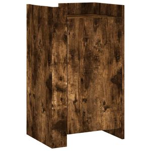 vidaXL Sk&auml;nk r&ouml;kf&auml;rgad ek 45x35x75 cm konstruerat tr&auml;