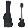 vidaXL Elgitarr f&ouml;r barn med v&auml;ska svart 3/4 30"
