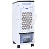 vidaXL 2-i-1 portabel luftkylare 80 W