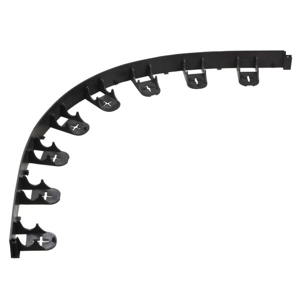 Nature Rabattkant och markpeggar svart